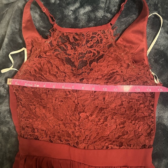 Love Spell Burgundy Lace-Back Maxi
Dress - Picture 8 of 10